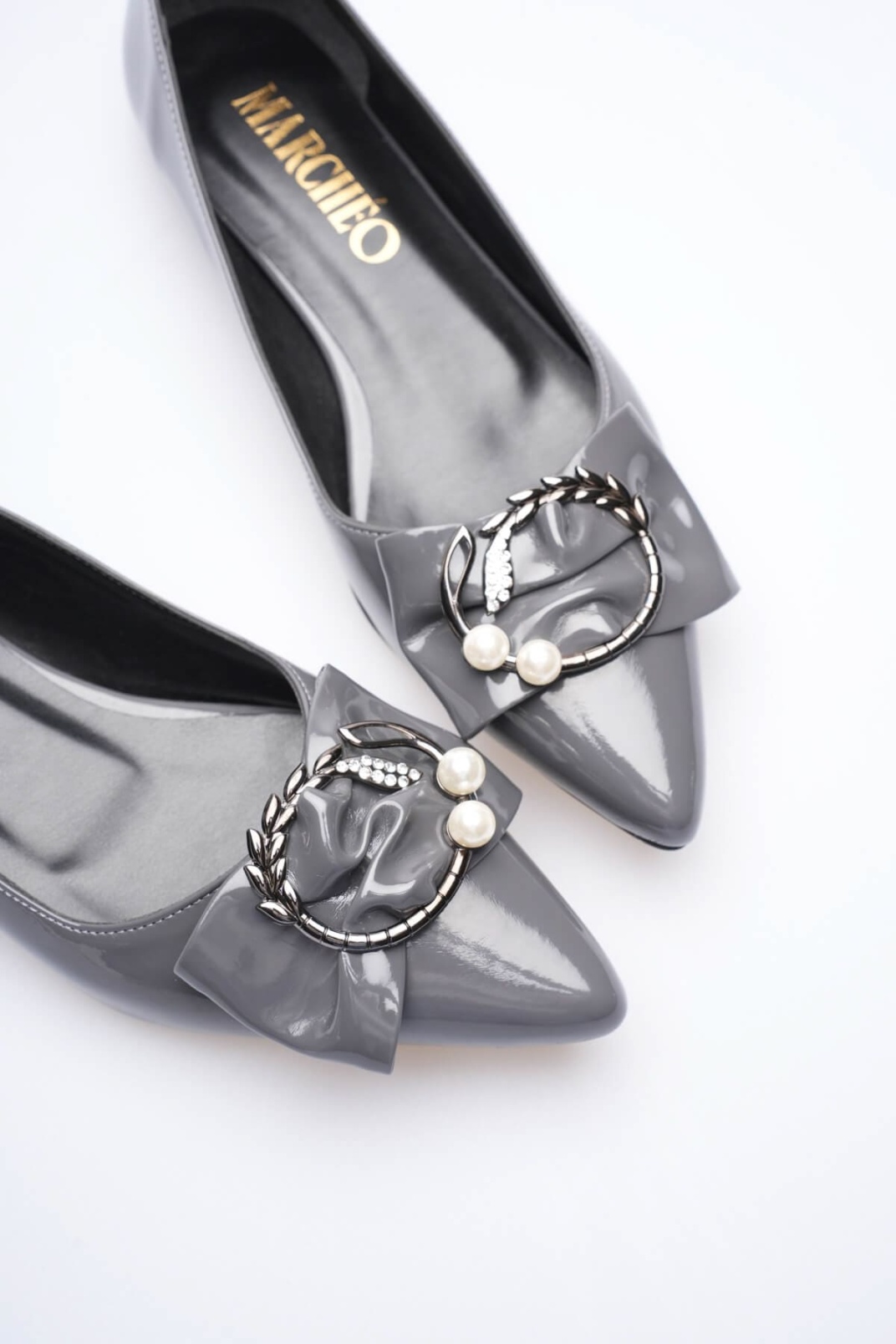 Charlotte Kadın Gri Babet Ayakkabı