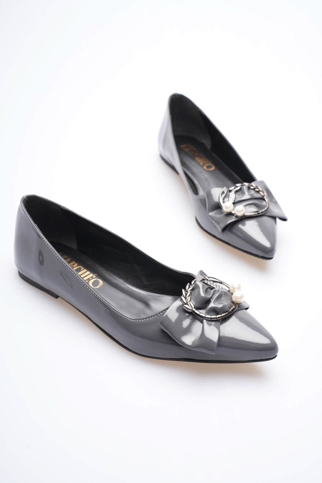 Charlotte Kadın Gri Babet Ayakkabı