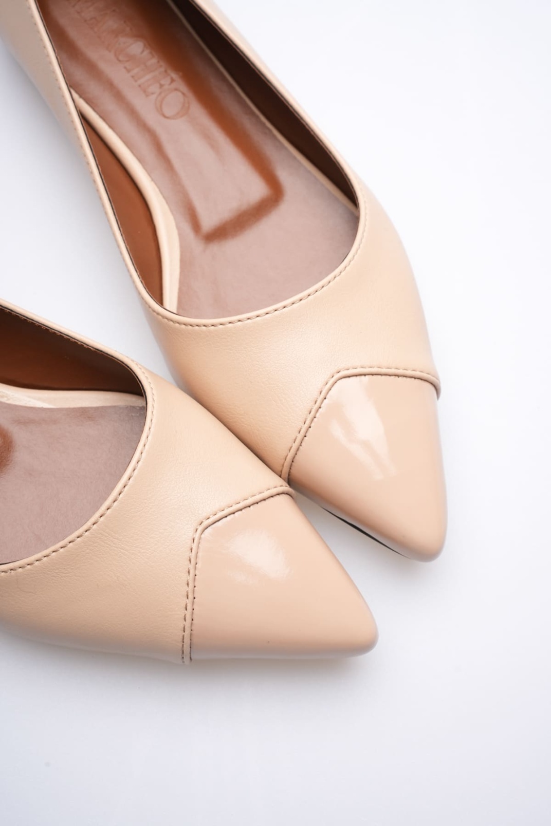 Margaret Kadın Nude Rugan Babet Ayakkabı