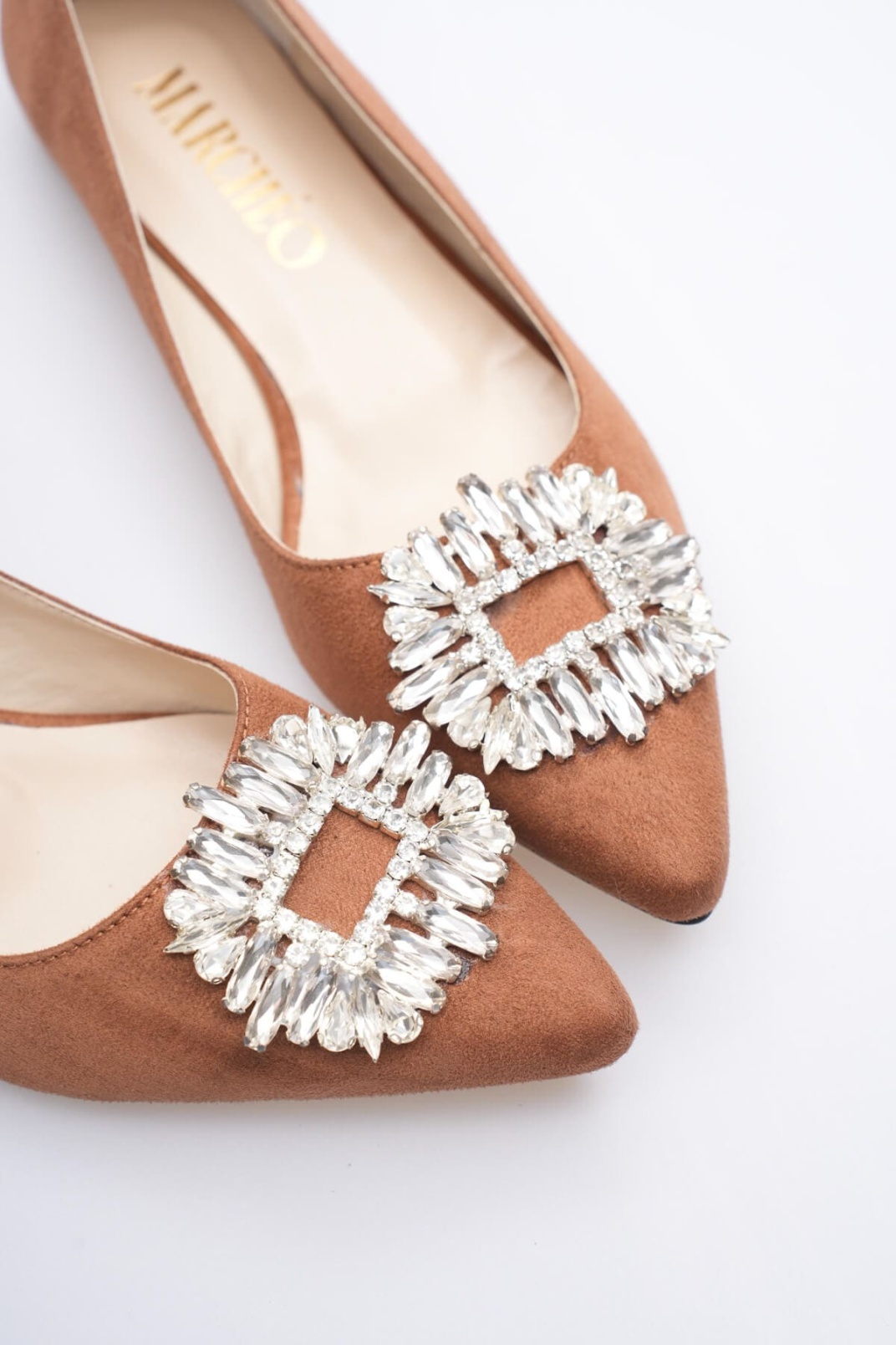 Arden Kadın Taba Süet Babet Ayakkabı