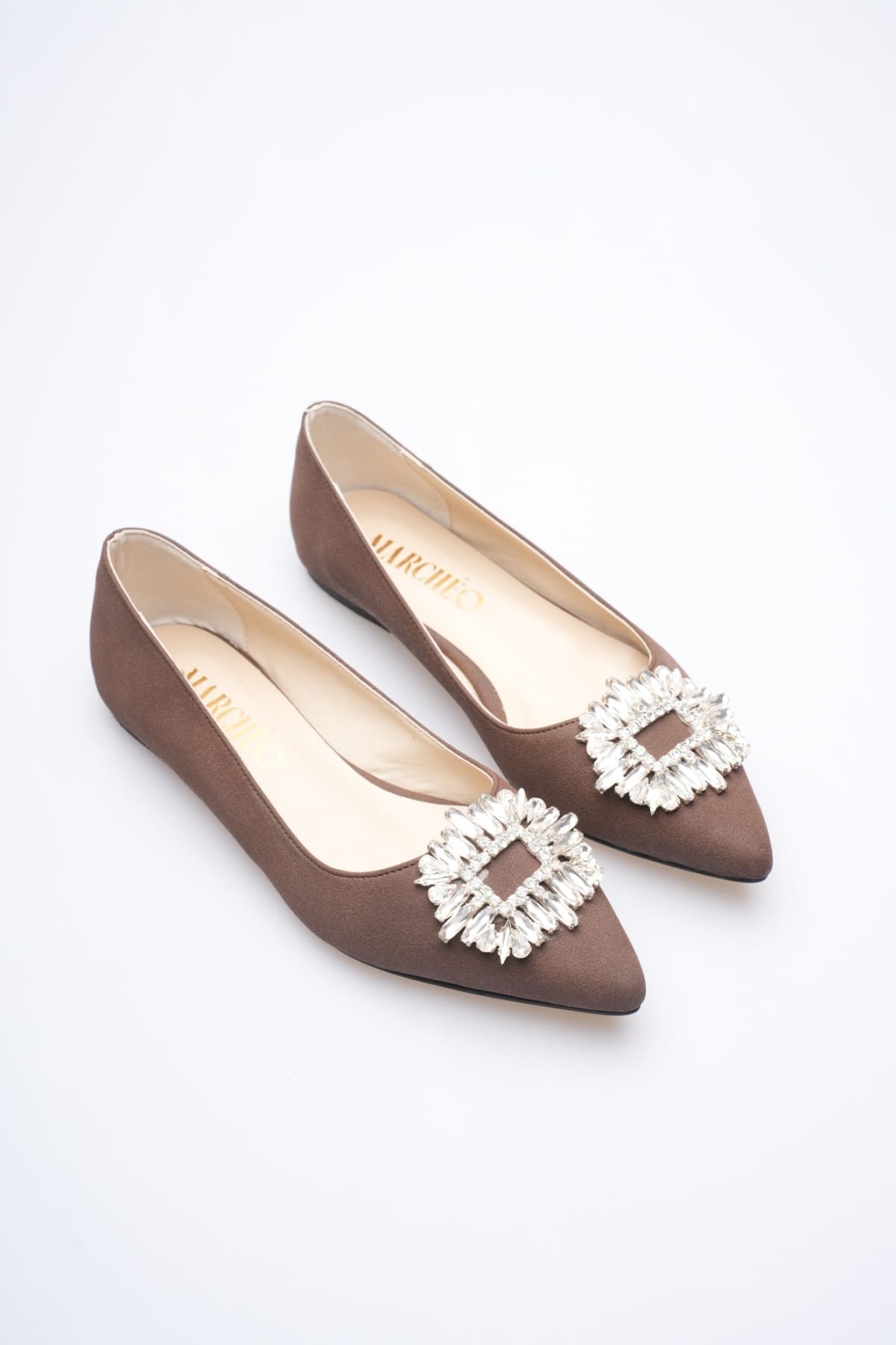 Arden Kadın Vizon Süet Babet Ayakkabı