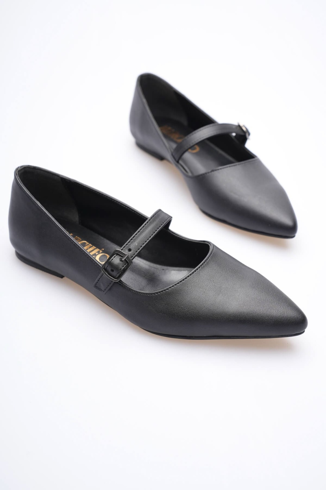 Isolde Kadın Siyah Babet Ayakkabı