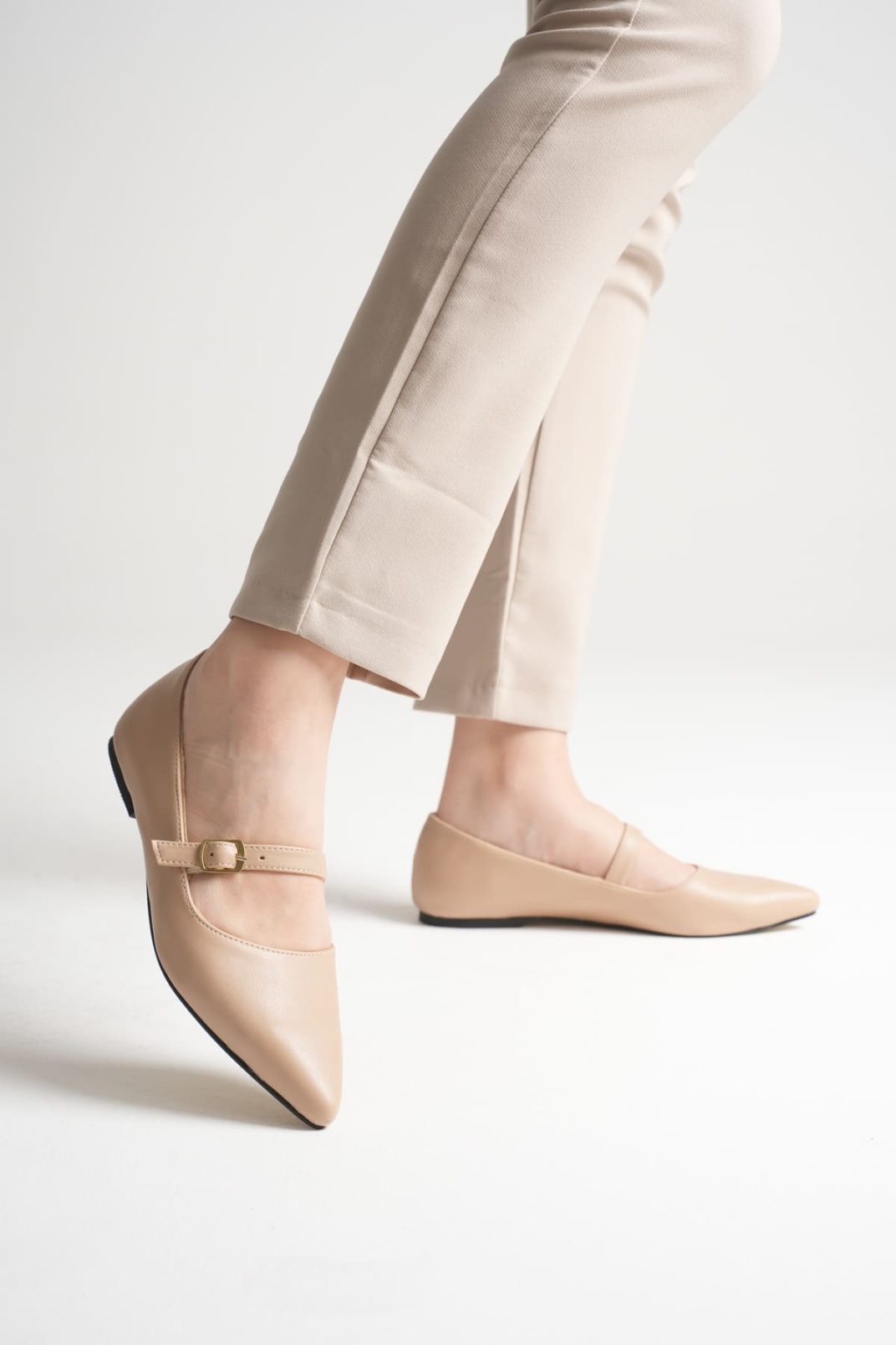 Isolde Kadın Nude Babet Ayakkabı