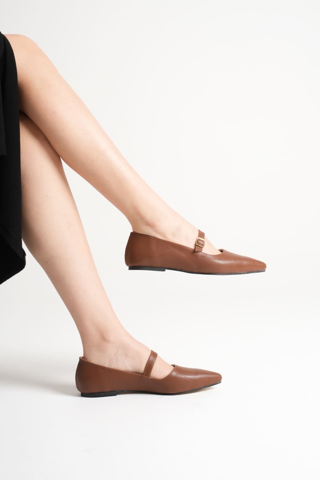 Isolde Kadın Taba Babet Ayakkabı