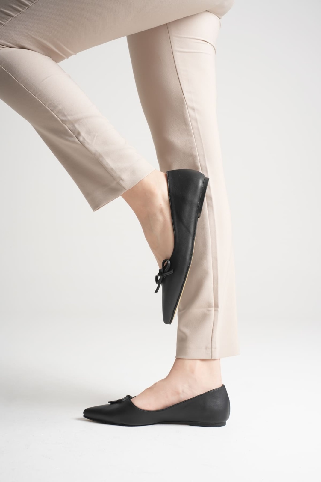 Clara Kadın Siyah Babet Ayakkabı