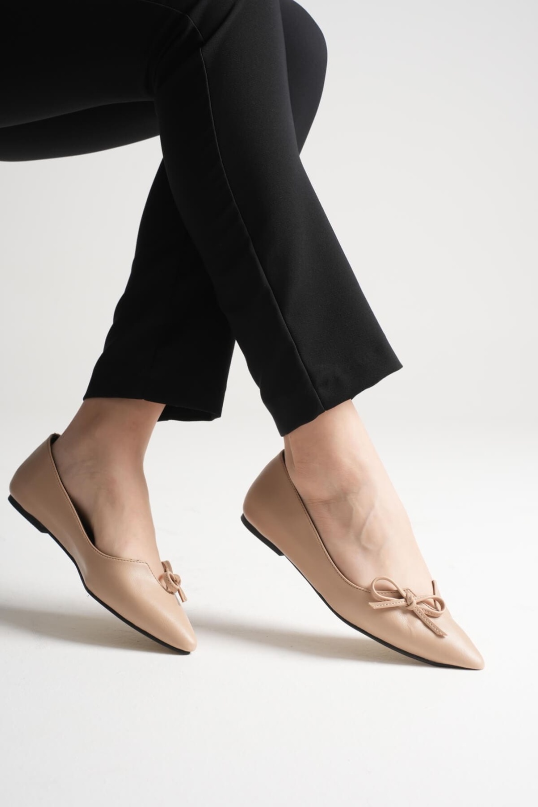 Clara Kadın Nude Babet Ayakkabı