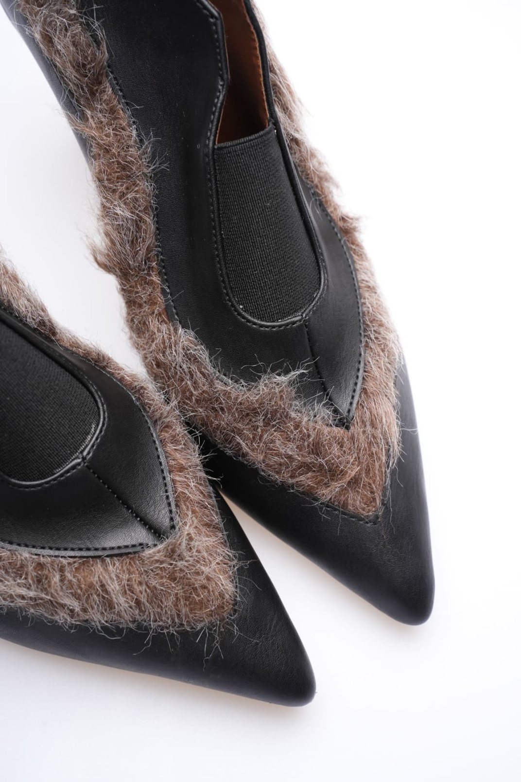 Elsa Kadın Siyah Topuklu Kışlık Bot