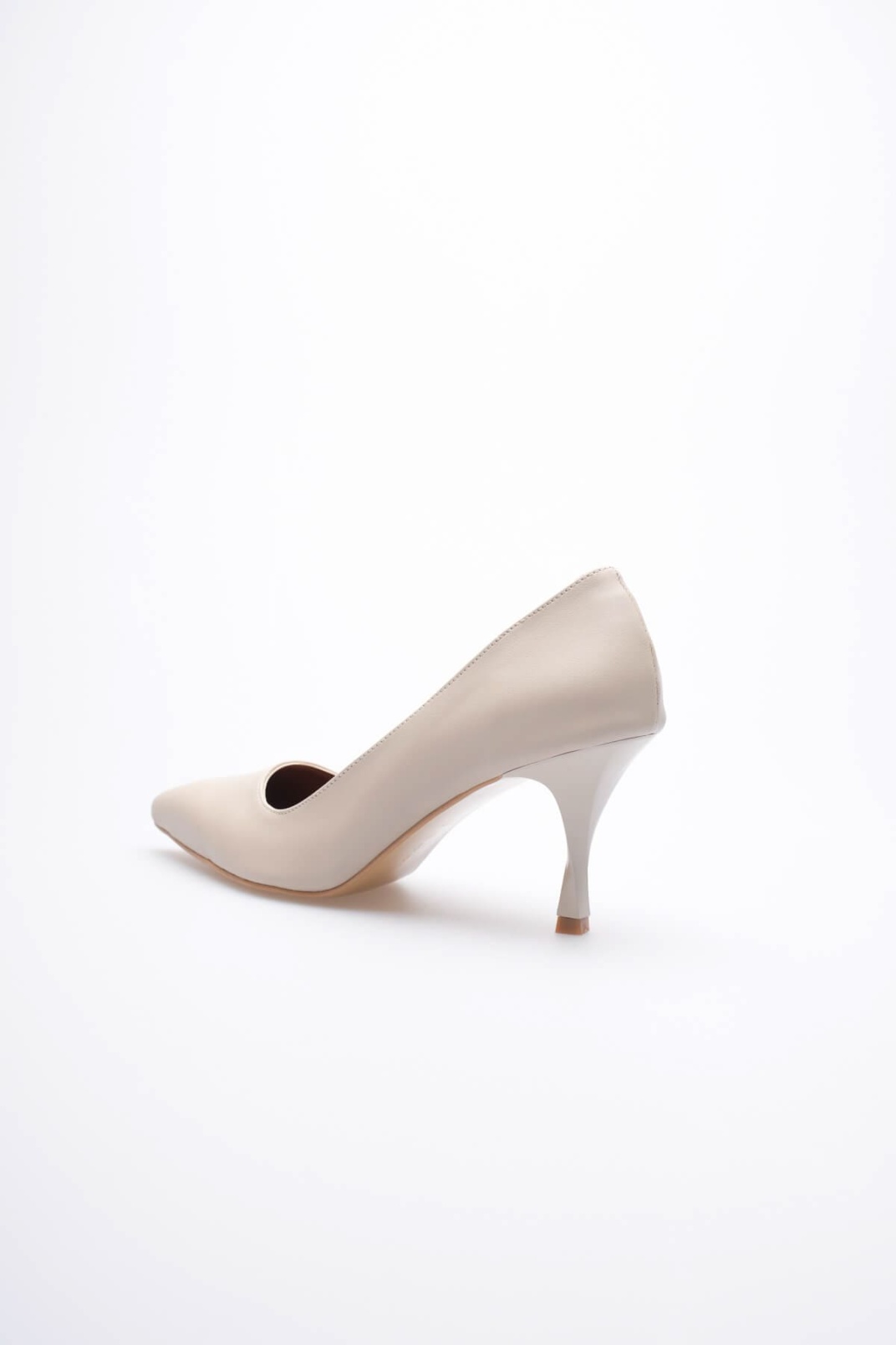 Louise Kadın Bej Topuklu Ayakkabı