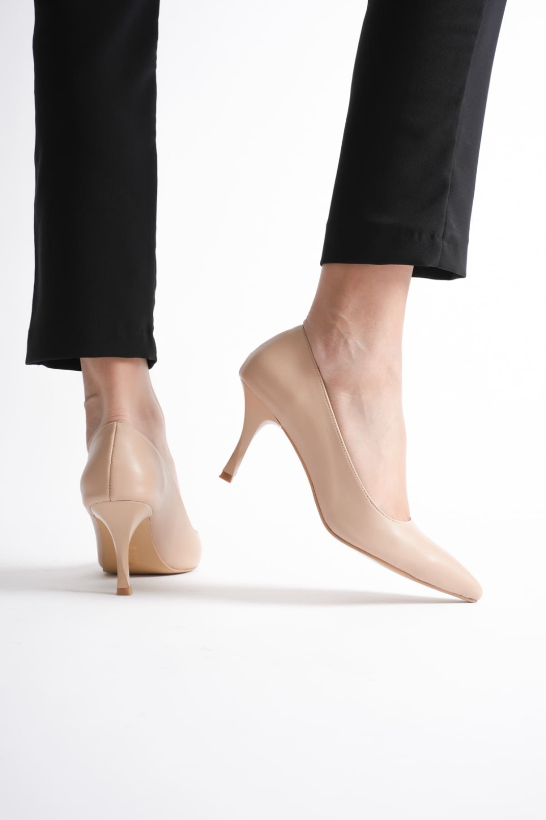 Louise Kadın Nude Topuklu Ayakkabı