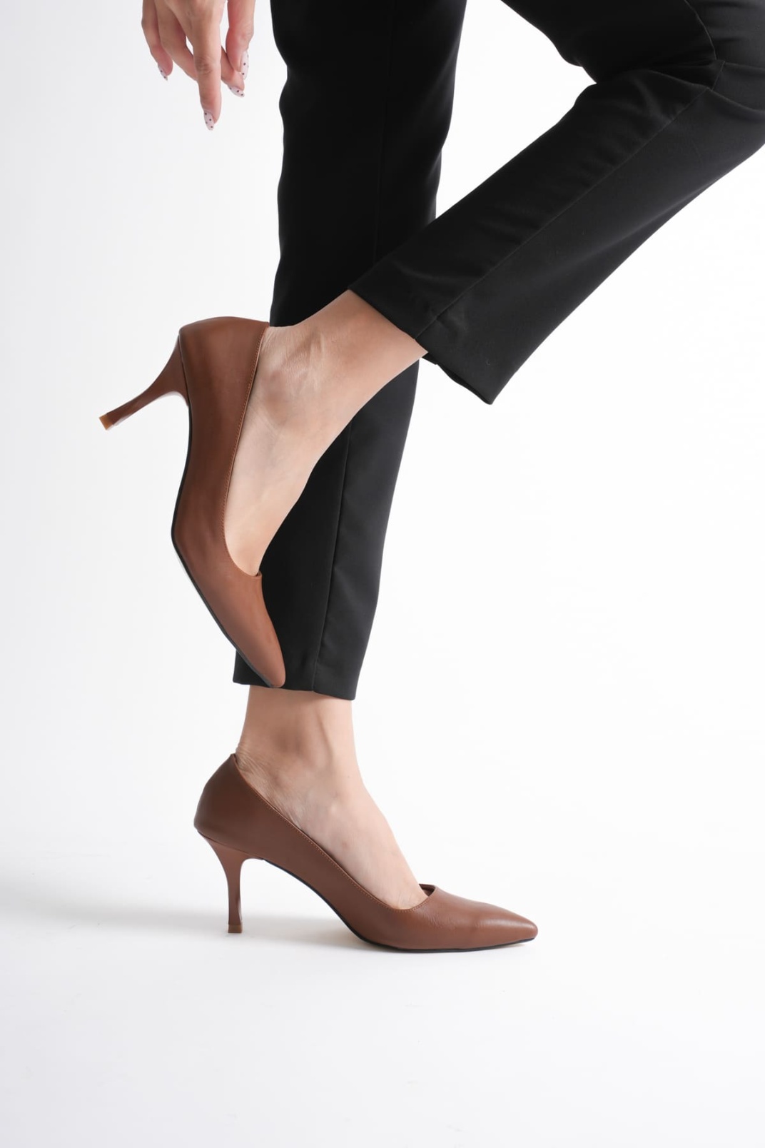 Louise Kadın Taba Topuklu Ayakkabı