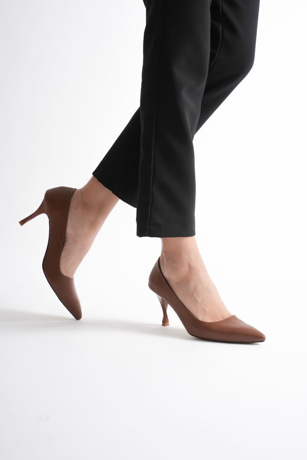 Louise Kadın Taba Topuklu Ayakkabı