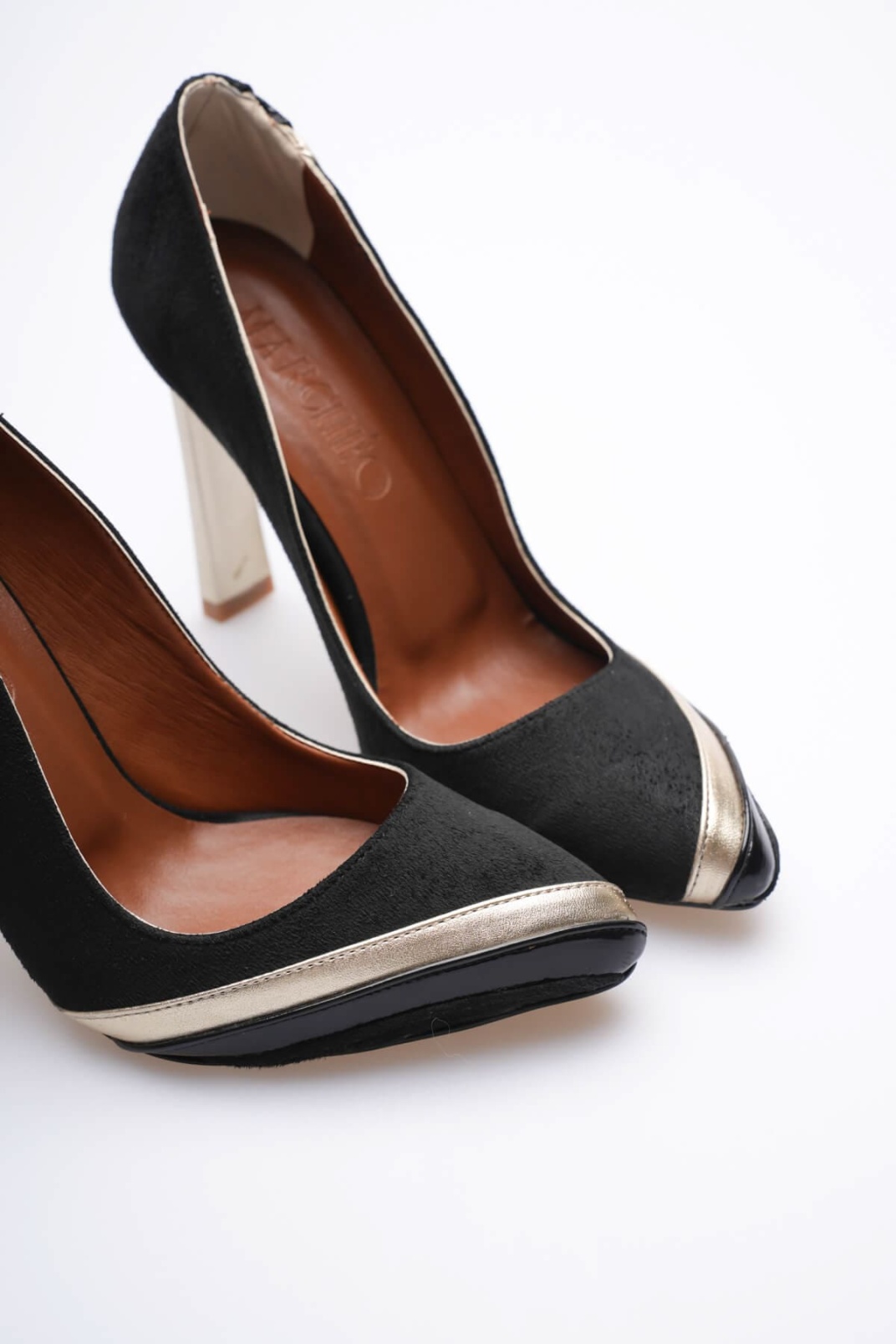 Karmen Kadın Siyah Topuklu Ayakkabı