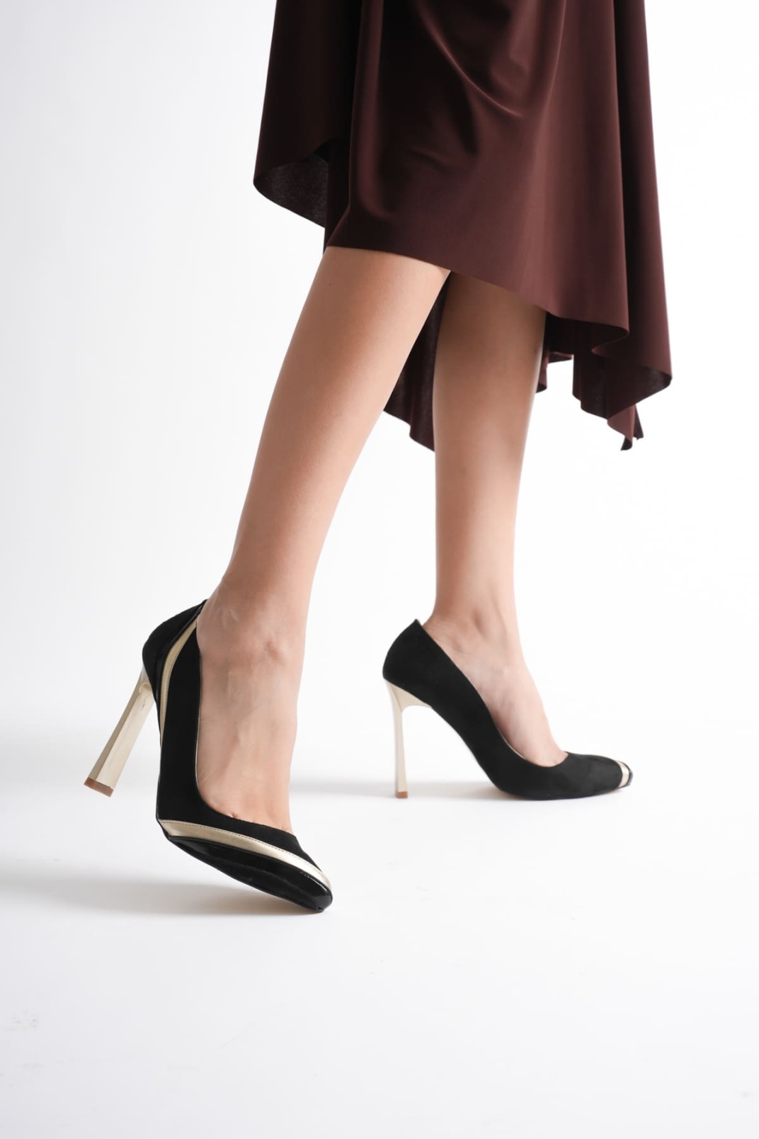 Karmen Kadın Siyah Topuklu Ayakkabı