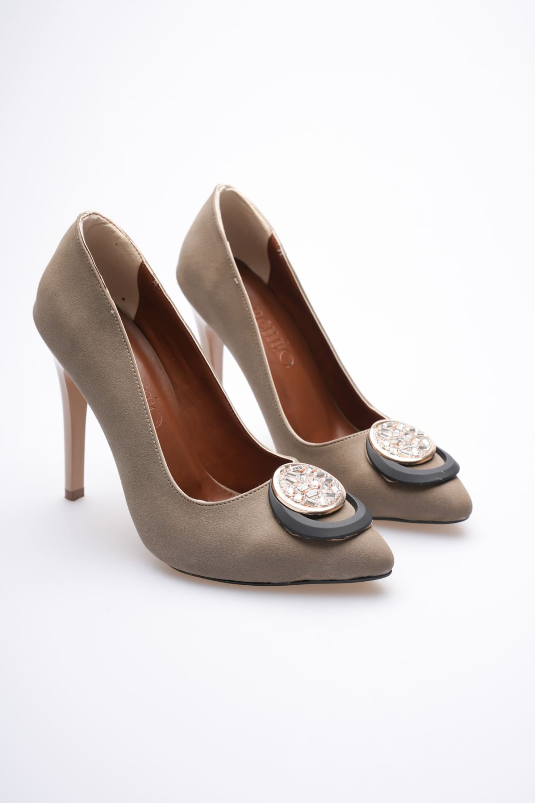 Rossie Kadın Vizon Topuklu Ayakkabı