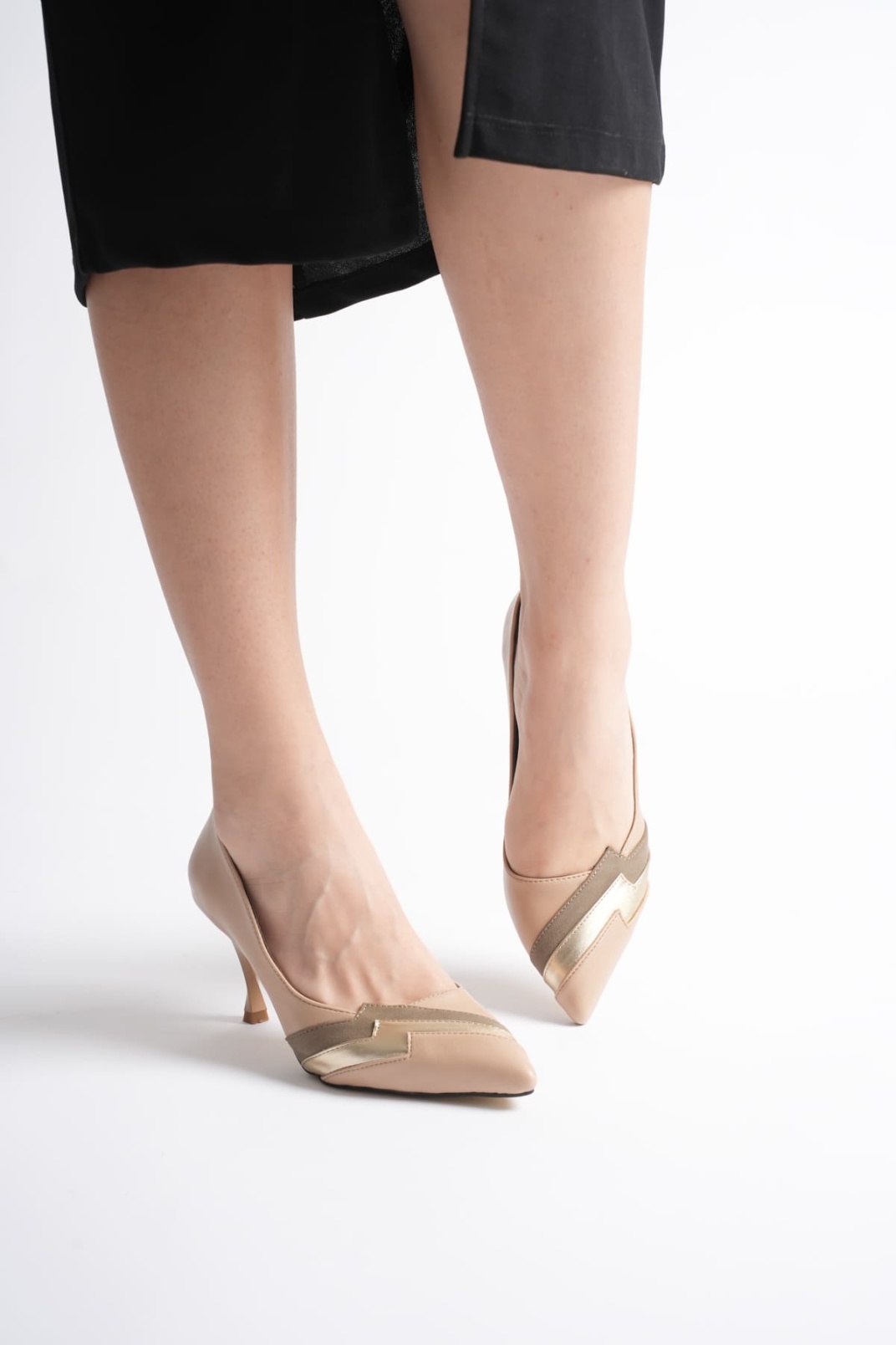 Stella Kadın Nude Topuklu Ayakkabı