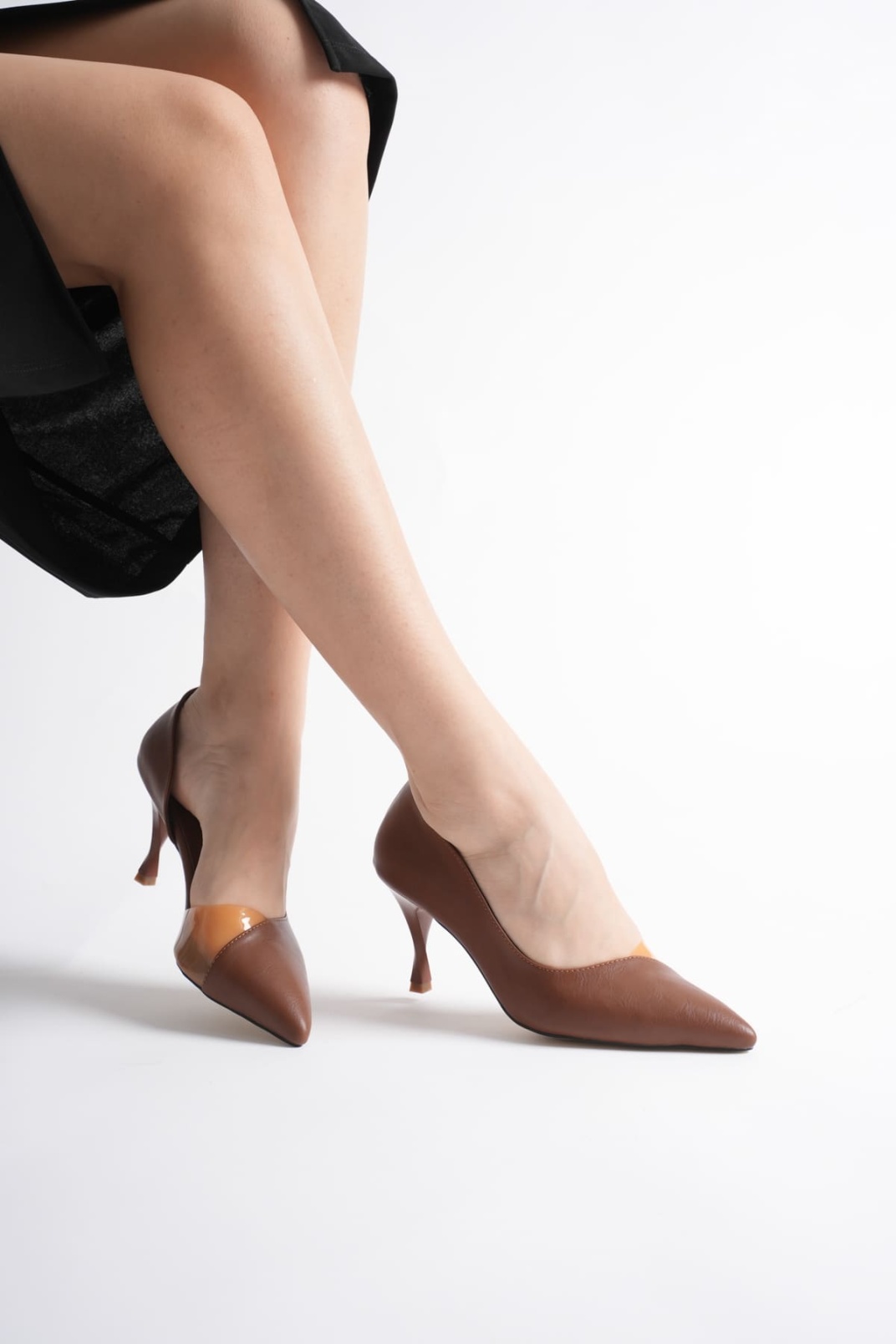 Carmen Kadın Taba Topuklu Ayakkabı