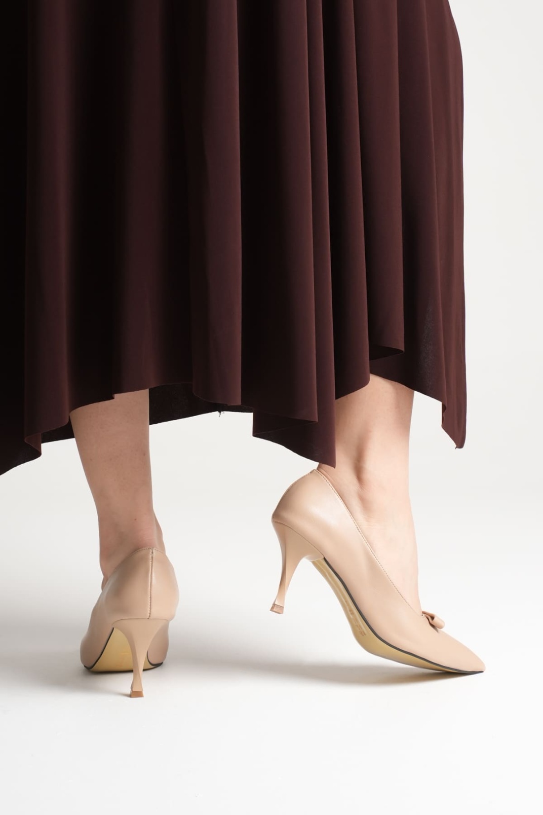 Maya Kadın Nude Topuklu Ayakkabı