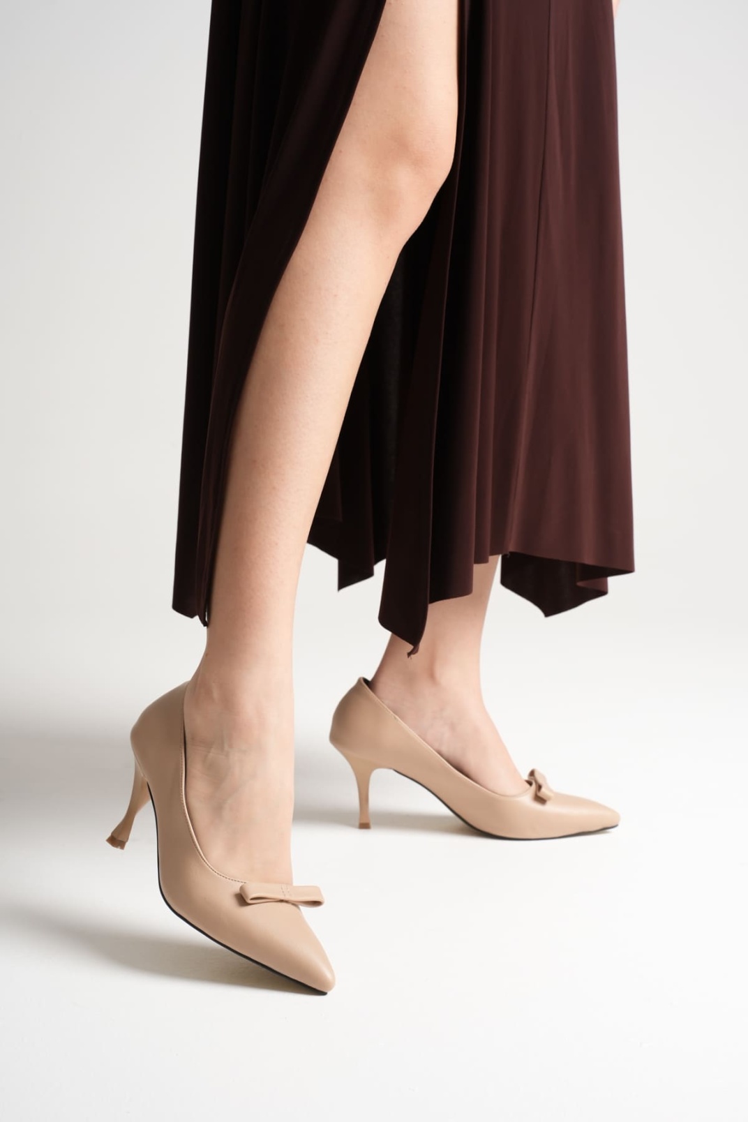 Maya Kadın Nude Topuklu Ayakkabı