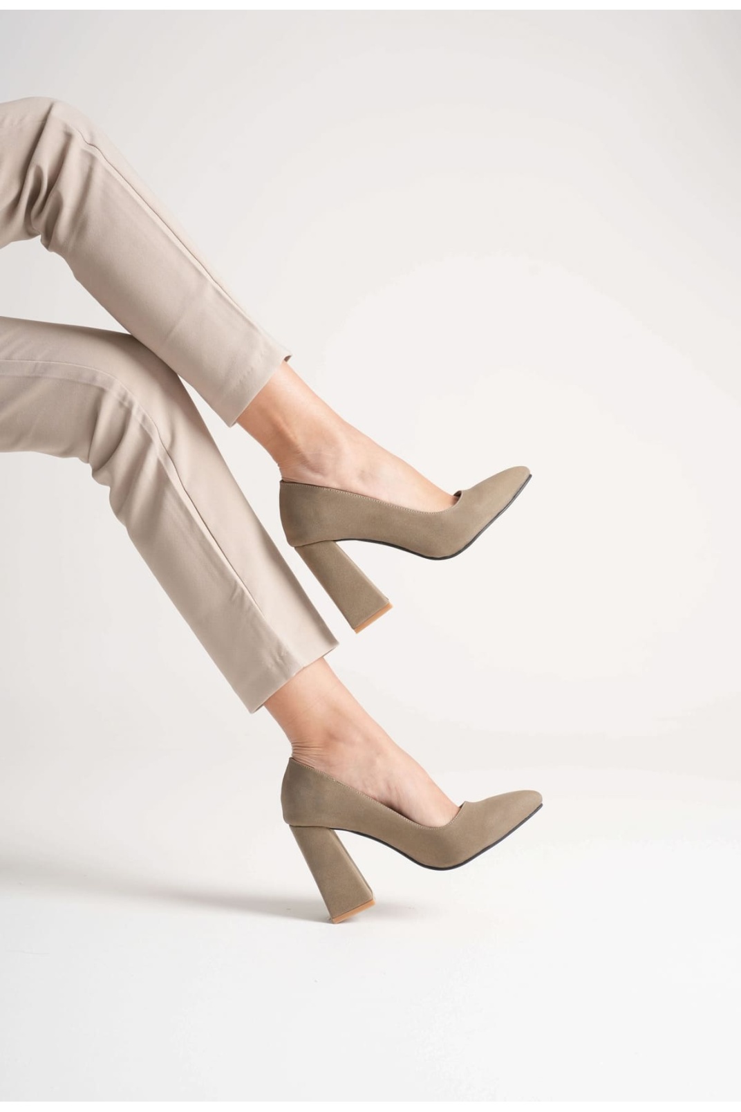 Julia Kadın Vizon Topuklu Ayakkabı