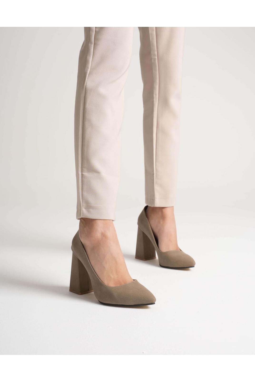 Julia Kadın Vizon Topuklu Ayakkabı