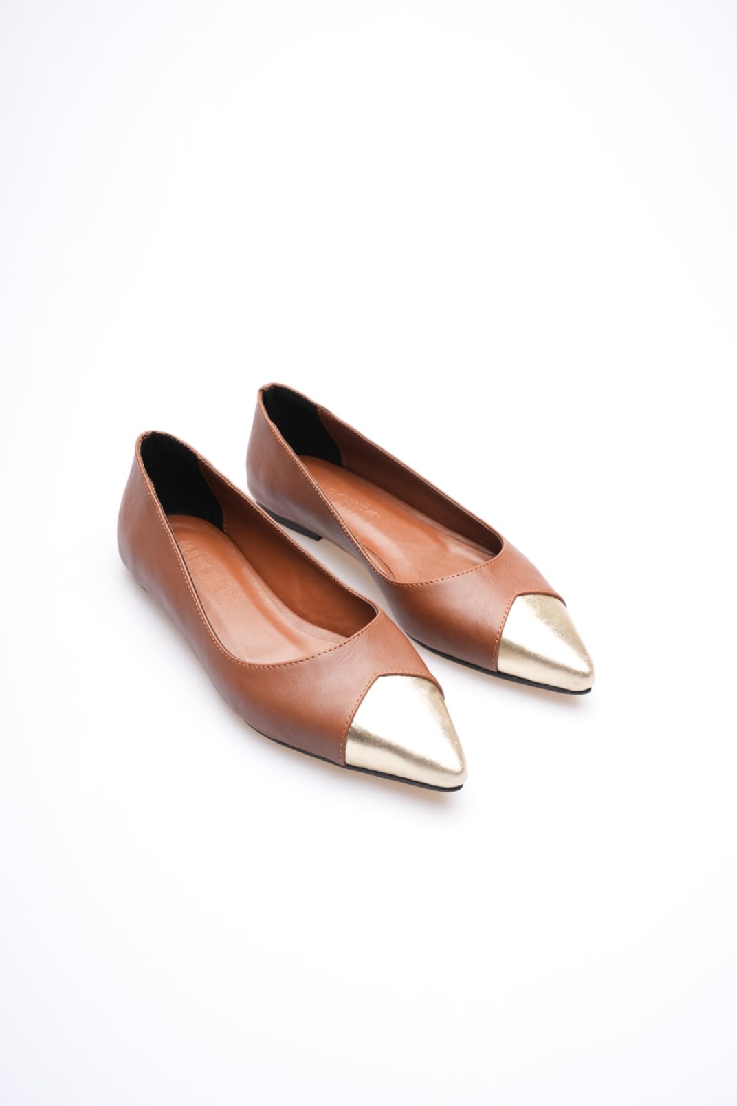 Margaret Kadın Taba Babet Ayakkabı