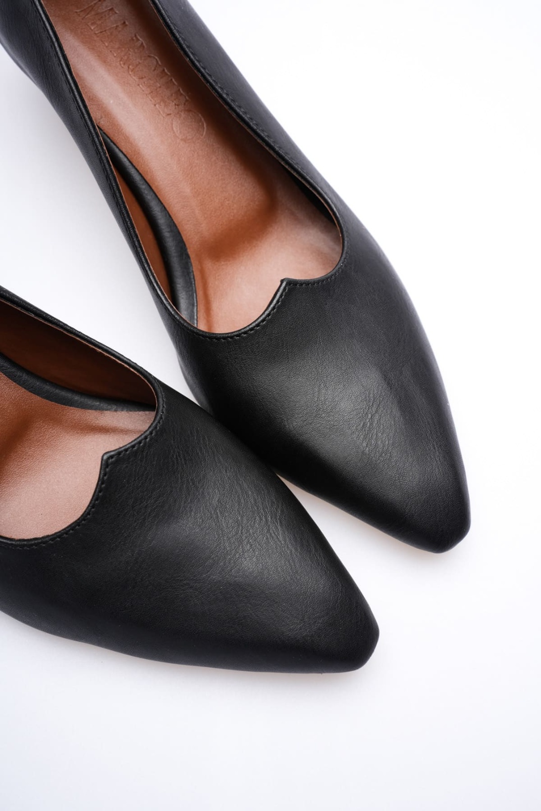 Juliet Kadın Siyah Kısa Topuklu Ayakkabı