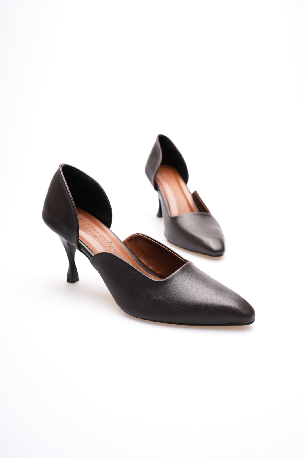 Helene Kadın Acı Kahve Topuklu Ayakkabı