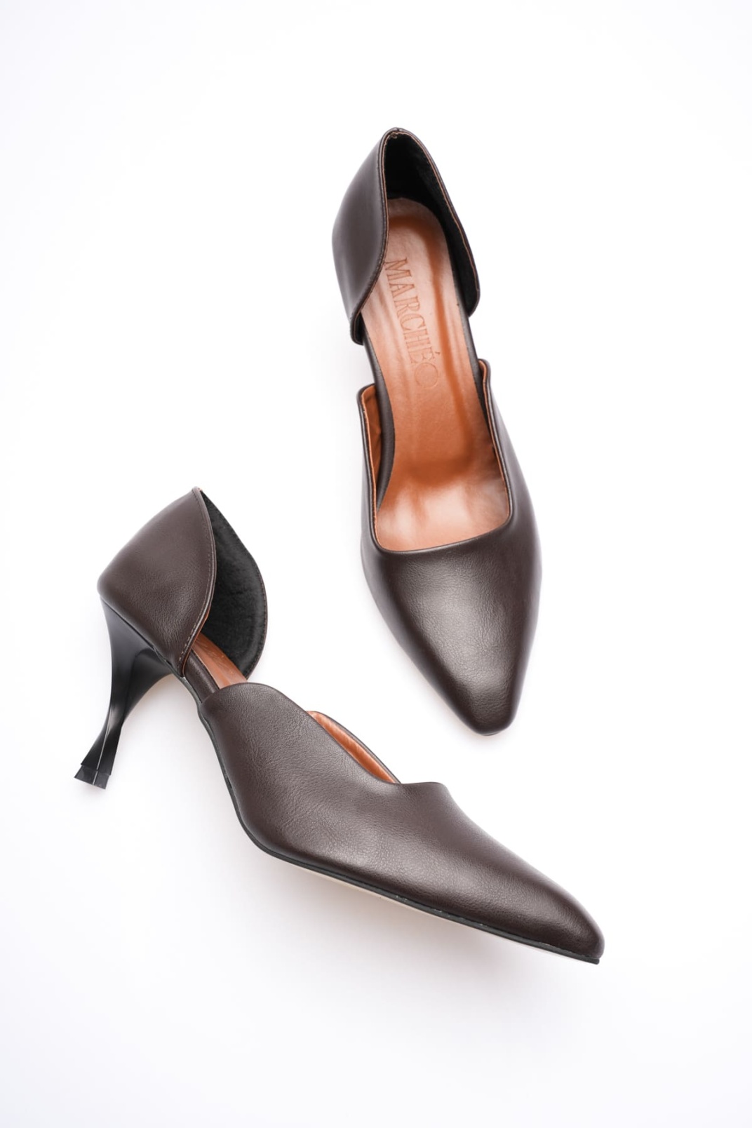 Helene Kadın Acı Kahve Topuklu Ayakkabı