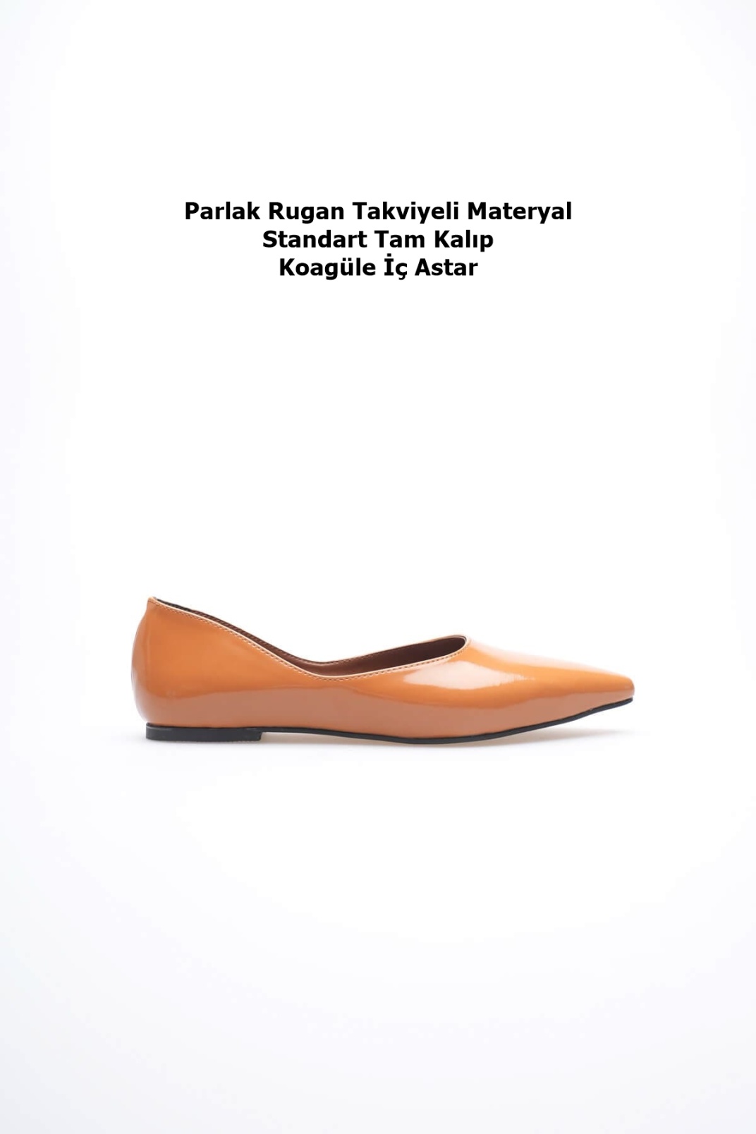 Ariana Kadın Günlük Turuncu Babet Ayakkabı