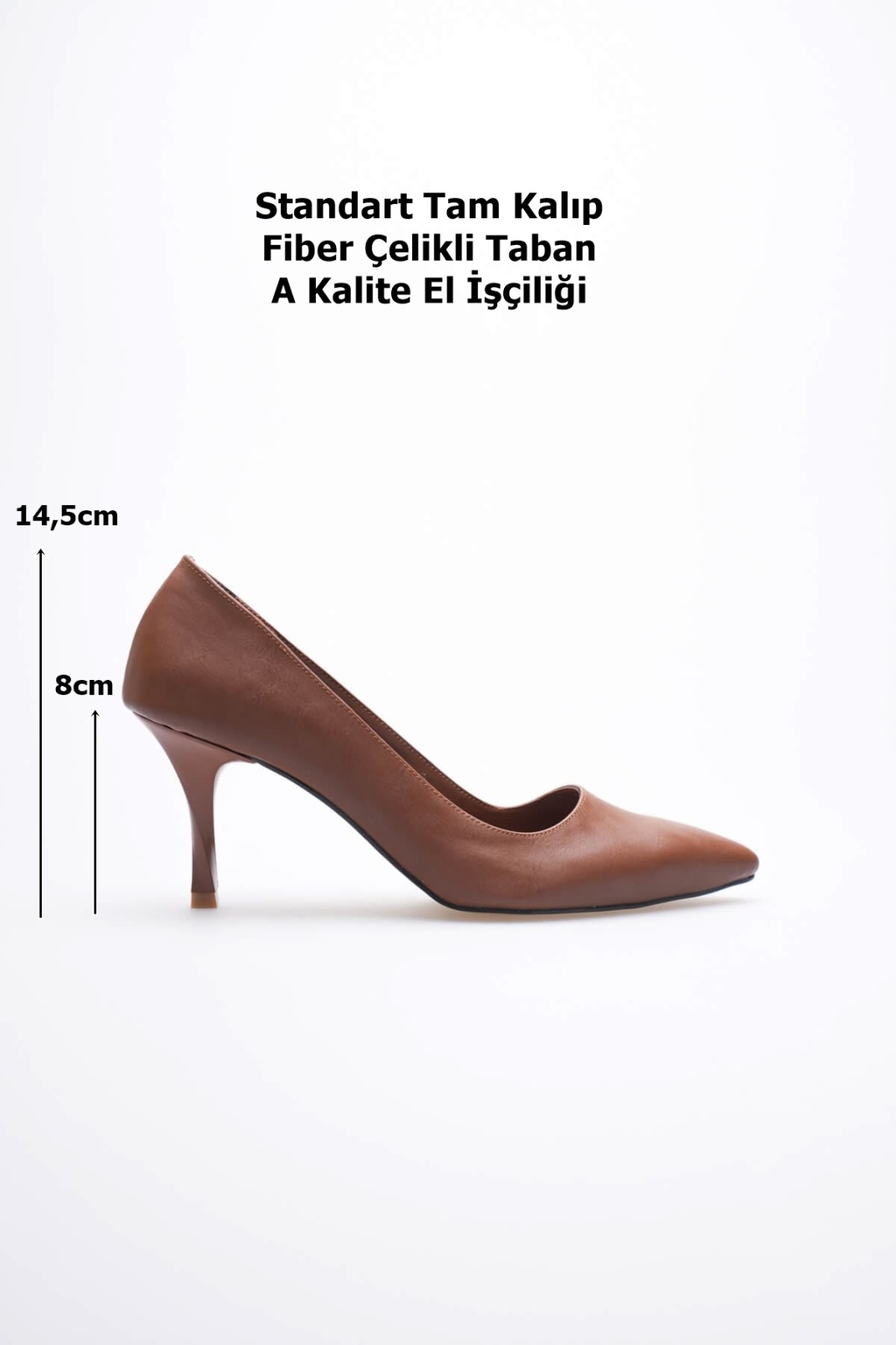 Louise Kadın Taba Topuklu Ayakkabı