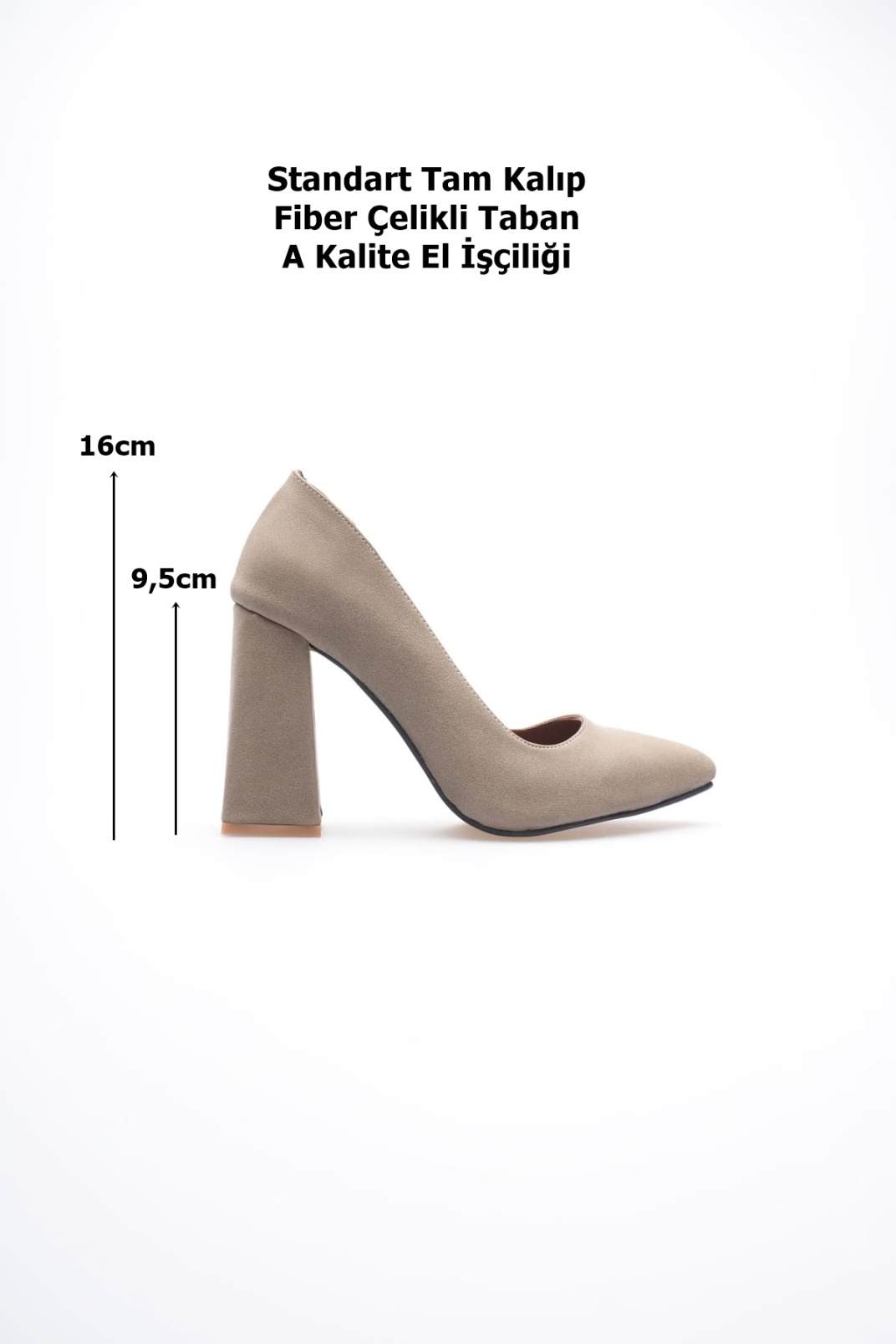 Julia Kadın Vizon Topuklu Ayakkabı