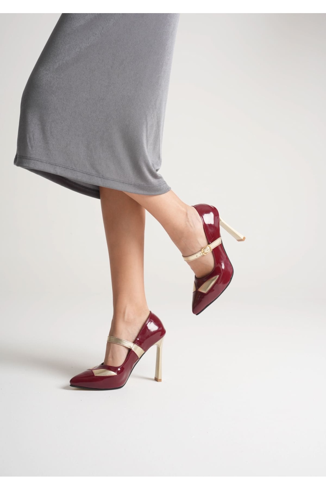 Emma Kadın Kırmızı Topuklu Ayakkabı