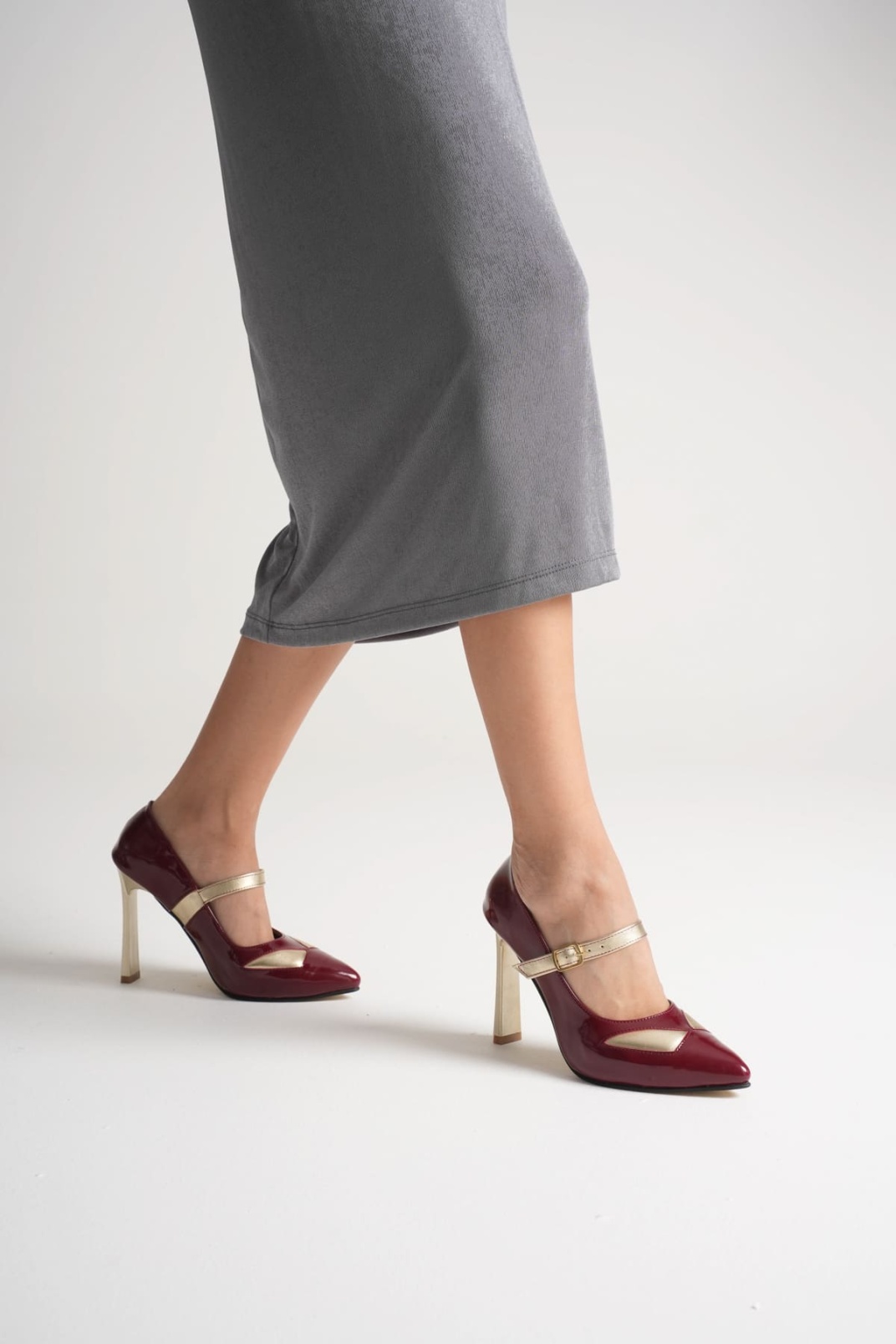 Emma Kadın Kırmızı Topuklu Ayakkabı