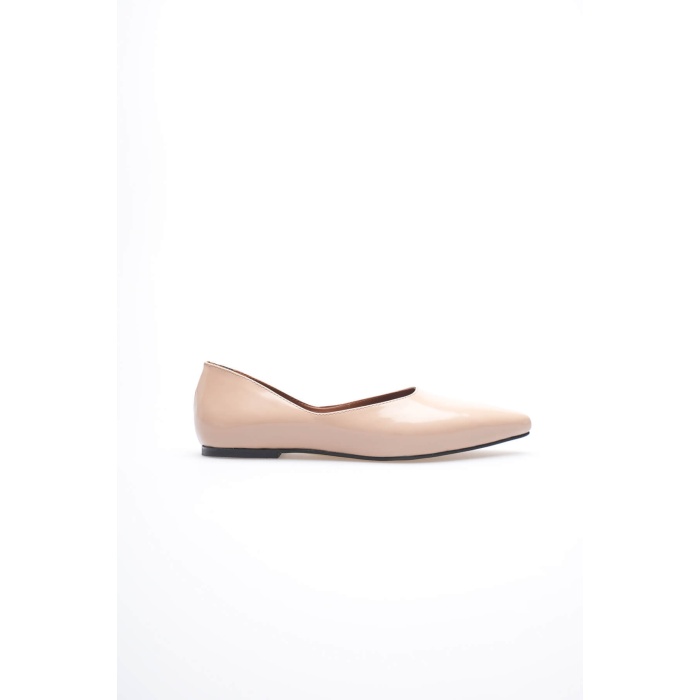 Ariana Kadın Günlük Nude Babet Ayakkabı