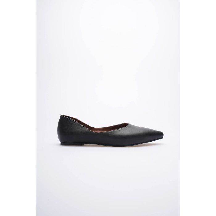 Ariana Kadın Günlük Siyah Babet Ayakkabı