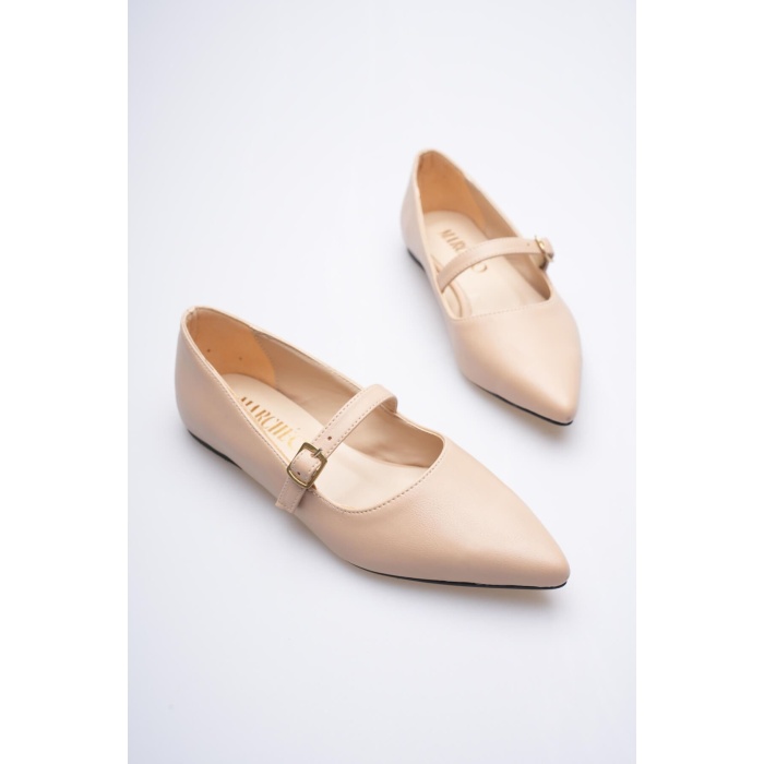 Isolde Kadın Nude Babet Ayakkabı