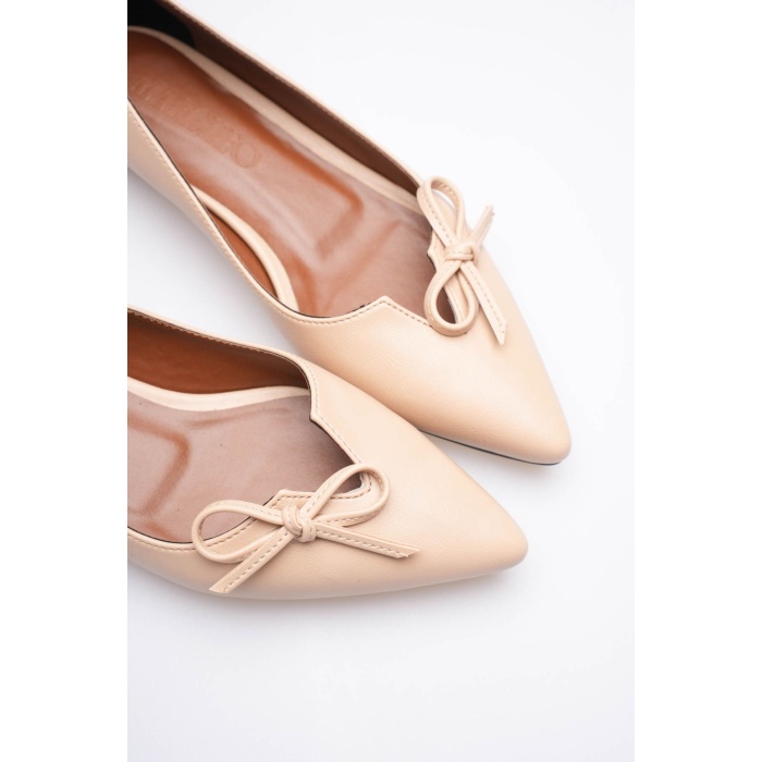 Clara Kadın Nude Babet Ayakkabı