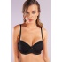 Golshan Gala Balconette Foam Cup Lace Bra, Siyah Konforlu ve Şık Sütyen, Strapless