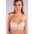 Golshan Gala Balconette Foam Cup Lace Bra, Ten Konforlu ve Şık Sütyen, Strapless
