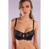 Golshan Giselle Half Padded Bra,Siyah Toparlayıcı  Konforlu ve Şık Sütyen