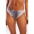Golshan Goldy Mini Slip, Kadın Dantelli Gri Leopar Külot