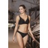 Golshan Giorgia Mini Slip,Brezilyan Kadın Dantelli Siyah Külot
