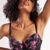 Golshan Gardenia Big size Plunge Bra, Siyah Konforlu ve Şık Sütyen