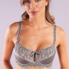Golshan Giselle Half Padded Bra, Gri Toparlayıcı  Konforlu ve Şık Sütyen
