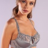 Golshan Giselle Half Padded Bra, Gri Toparlayıcı  Konforlu ve Şık Sütyen