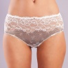 Golshan Gilda Control Slip , Kadın Dantelli Ekru Külot