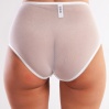 Golshan Gaspara Control Slip, Kadın Güpürlü Tül Ekru RenkYüksek Bel Külot