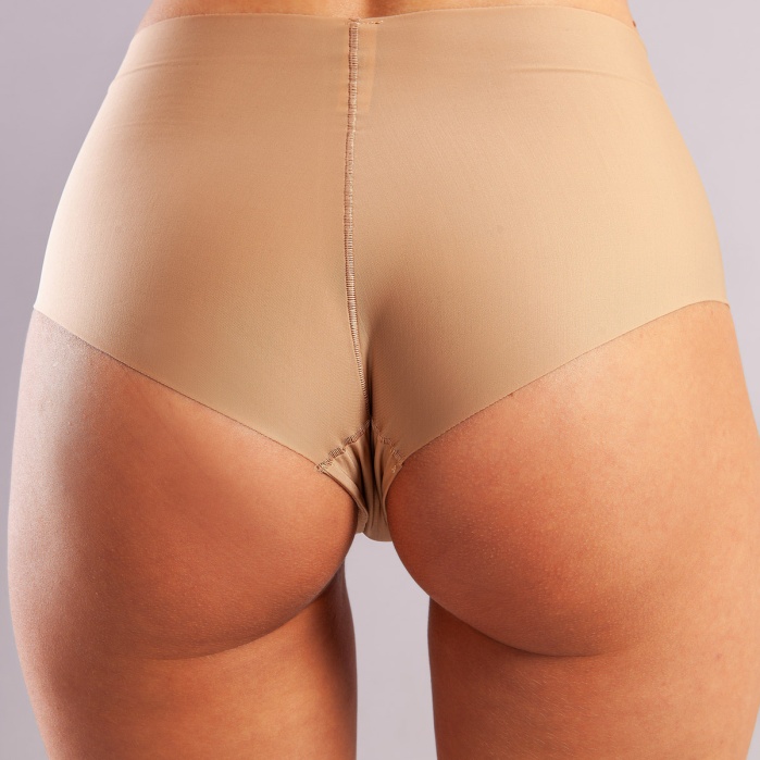Golshan Girdle İnvisible Slip, İz Yapmayan Görünmez Lazer Kesim Ten Külot