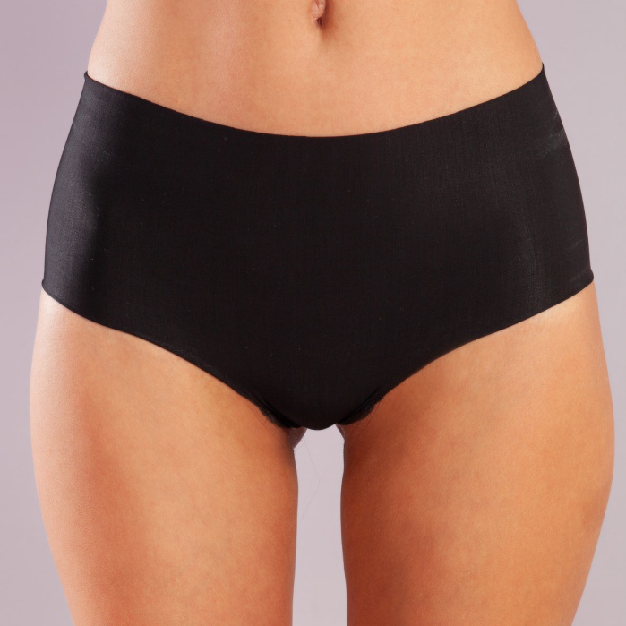 Golshan Girdle İnvisible Slip, İz Yapmayan Görünmez Lazer Kesim Siyah Külot