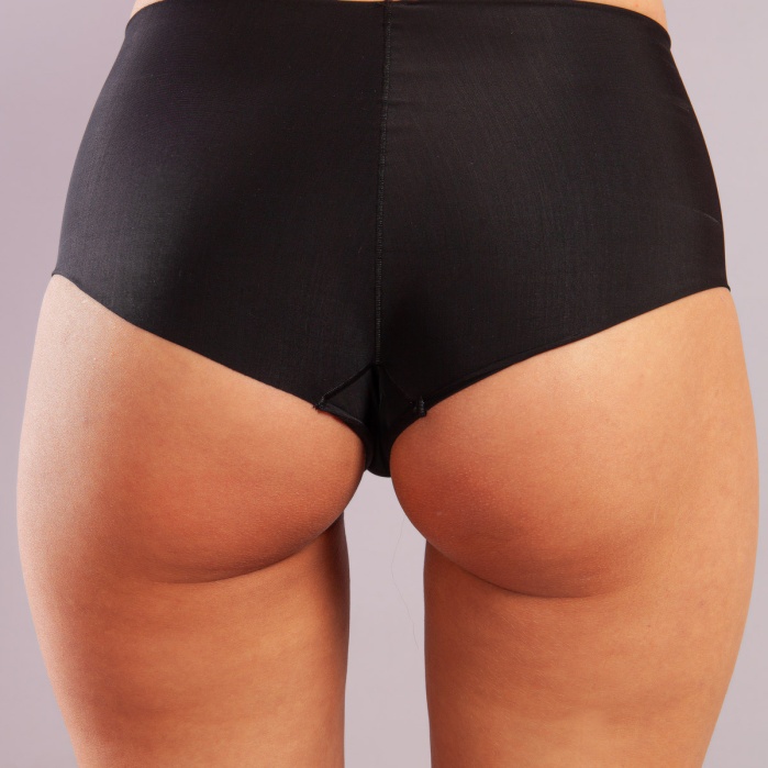 Golshan Girdle İnvisible Slip, İz Yapmayan Görünmez Lazer Kesim Siyah Külot